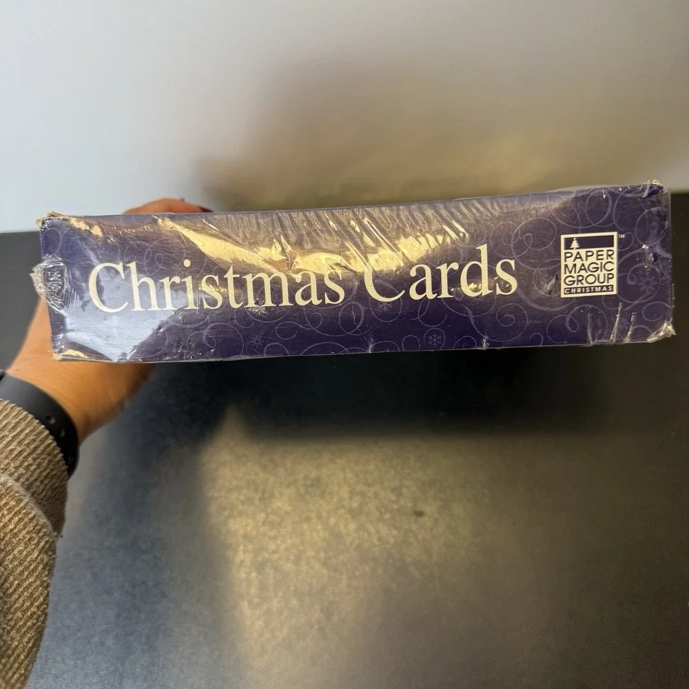 NEW 30 Deluxe Santa Christmas Card Holiday‎ Cards Lot Paper Magic Group 5